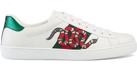 gucci snake cost|gucci ace tennis shoes.